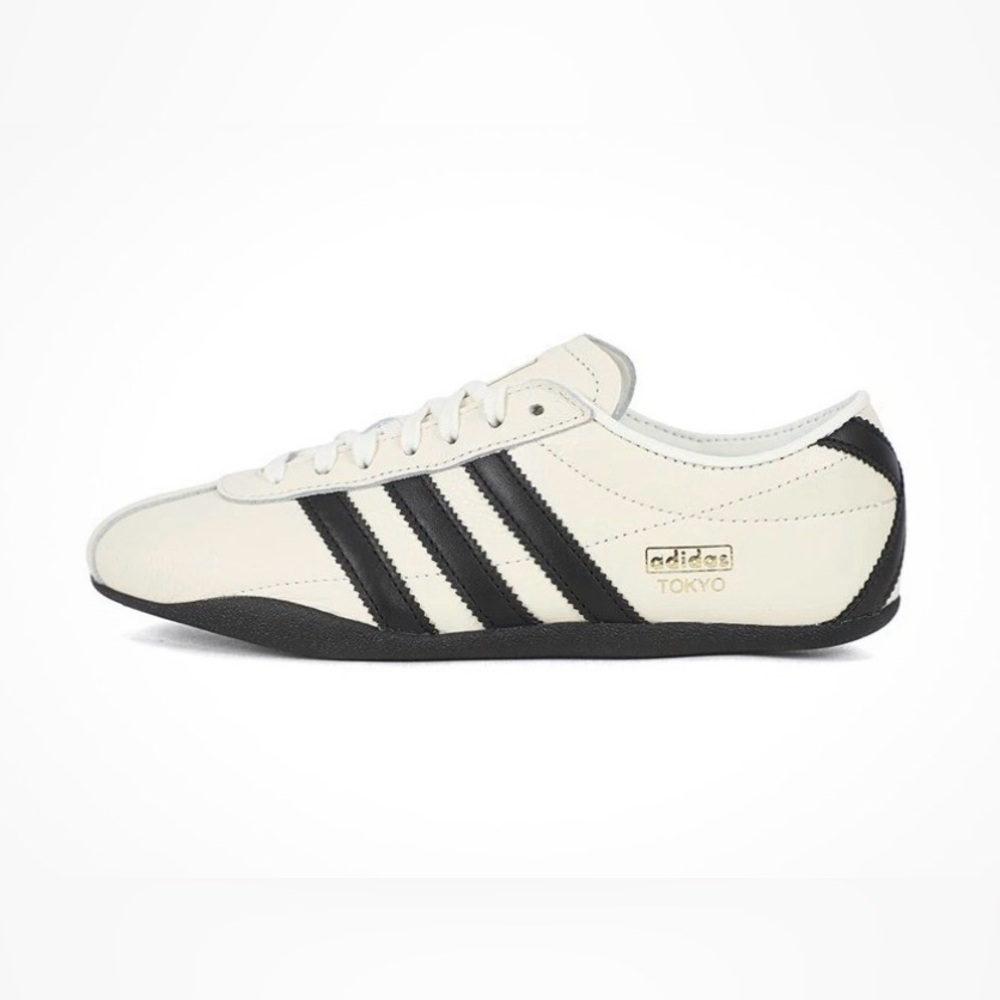 Adidas Tokyo Cream and Black Shoes